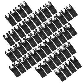 Uo54av Bfo 50pcs 34mm 1.3 Ftft Multi Function Oscillating High Carbon Steel Saw Cut Blade