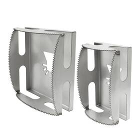 Qy20230614-0200 Biaungdo Square Slot Cutter 2 Pcs Stainless Steel Rectangle Precise Carvi