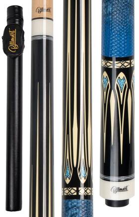 Bm-pro03-bl20 Billmart Pool Cue Stick Low Deflection Shaft Billiard Sticks With Hard Case 13mm
