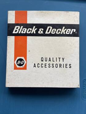 Tr-2860 Black Decker 2860 And Dewalt Vintage Quick Set 6 Inch Adjustable Dado Cutter