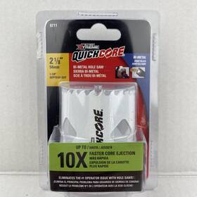 E0100211 Blu-mol 0211 Xtreme Quickcore Bi-metal Hole Saw 2-1/8 Inch