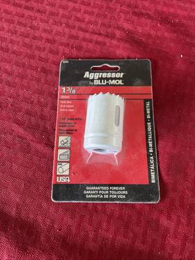 6535 Blu-mol Aggressor 1 3/8 Hole Saw