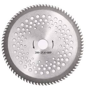 Bluenathxrpr 752758093499 8 Inch 80t Carbide Tip Blade With Washer Adapter Brush Cutter Trimmer Weed Ea