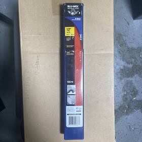 E0102867 Blumol 100/pk 12 Inch X1/2 X.025 X 18tpi Blu Mol Bi Metal Hack Saw Cutting Blades