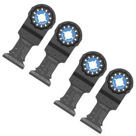 2608664847 Bosch 4 Pack Of 1-1/4 Inch Starlock Multi-tool Carbide Cut Blades Osl114c-4pk