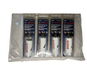 2608678470 Bosch Lot Of 4 Hb087 7/8-inch Multi-purpose Bi-metal Hole Saw