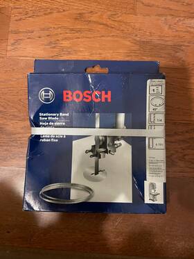 2610049331 Bosch New Bs62-6wd Band Saw Blade 62 Inch Long X 1/4 Wide 0.012 Thick 6 Tpi