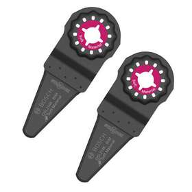 2610054835 Bosch 2 Pack Of 2-1/4 Inch Starlock Multi Tool Caulk Knife Blades Osl214k