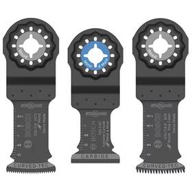 Bosch 313039650680 Starlock Oscillating Multi Tool Accessory Blade Set 3 Piece
