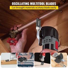 Bosch 840281544547 50 Pcs Oscillating Saw Blades Quick Release Multitool Kit Hcs Tool