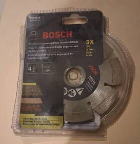 Db4541c Bosch Premium Segmented Diamond Blade 4.5-inch