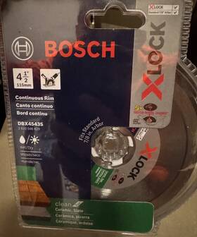 Dbx4543s Bosch Dbx543s Diamond Continuous Rim Blade Ceramic Slate Nip