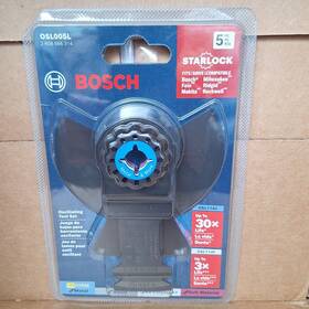 Osl005l Bosch Starlock 5-piece Blade Set-new- Free Shipping