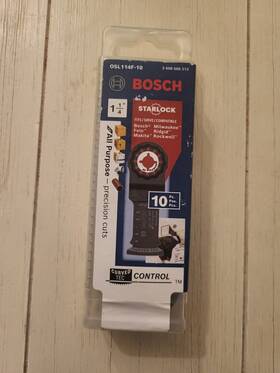 Osl114f-10 Bosch Oscillating Tool Blade Pk10