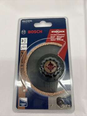 Osl312cgl Bosch Starlock 3-1/2 Inch Grout And Abrasive Blade Carbide Grit 1/8 Sealed