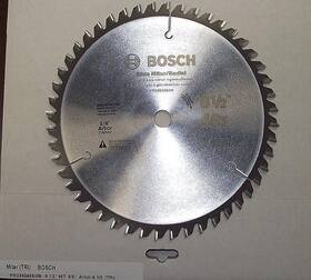 Pro85048smb Bosch 8-1/2 Inch X 48t Atb Without Ne Flat Grind Carbide Saw Blade 5/8 Arbor