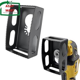 Bpopo 711182007625 Upgrade 1 Pcs Square Slot Cutter Compatible For Dewalt 20v And Milwukee M18 Oscill