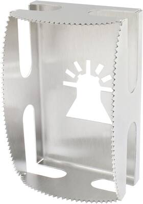 Sdd249271357 Brand Rierdge Stainless Steel Rectangle Slot Cutter Drywall Oscillating Silver