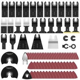 Yj0016 Btyeeuyi Oscillating Tool Blade 94 Pcs Saw Blades With Sandpaper Quick Re