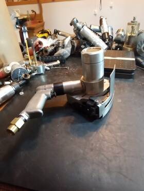 40320 Buckeye Pneumatic Circler Saw. 4 Inch Blade