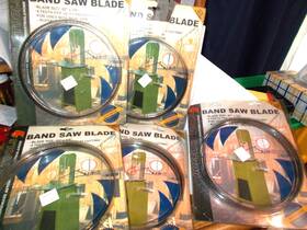 20222fw Buffalo Tools 5 Lot Band Saw Blades 82 Inch X 5/8 For Meat 4 Tpi Nos