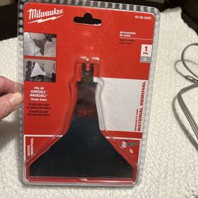 49-00-5455 Builders World Wholesale Distribution Milwaukee 5 Inch Scraper Blade