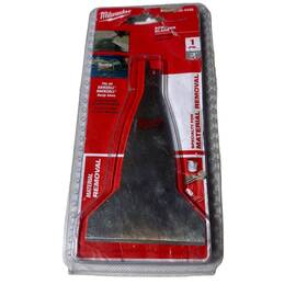 49-00-5456 Builders World Wholesale Distribution Milwaukee 3 Inch Scraper Blade Reciprocating Saw