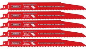 6wn1014 Caliastro 9-inch Wood With Nails Demolition Reciprocating Saw Blades Made Of Long Lasti