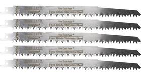 9pb5 Caliastro 9-inch Stainless Steel Frozen Meat Bone Cutting Saw Blades For Reciprocating