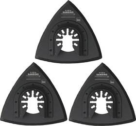 Tspo3p Caliastro Triangle Sanding Pads For Oscillating Multitool With Universal Quic... Fast Ship