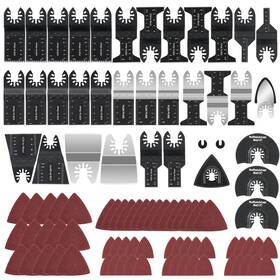 Caroller 710329847827 96pack Oscillating Tool Blades Saw Multitool Kit For Wood