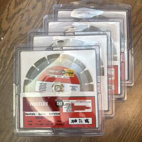 Khk-sme07090 Cat 4 Pack 7 Inch Segmented Diamond Blade Cutting Brick Concrete