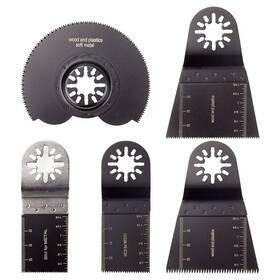 Cbtone 657008533520 5 Pcs Metal/wood Universal Quick Release Oscillating Saw Blades Mixed Multit