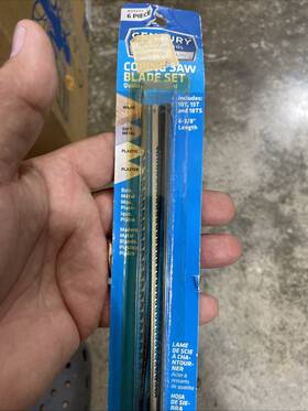 04603 Century 6 Pcs Coping Saw Blade Set