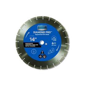 75486 Century Drill & Tool And 14 In X 1 Diamond Segmented Rim