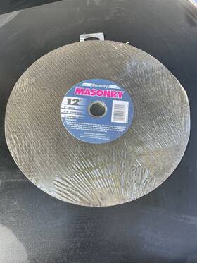 8512 Century Drill & Tool Co Inc Masonry Wheel Blade 12 Inch X1/8 X1 By And