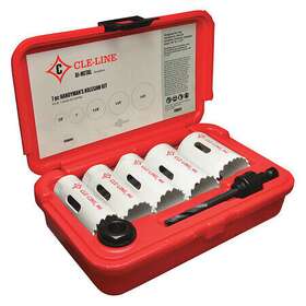 Chk01 Cle-line 7 Pc. Handymans Bi-metal Hole Saw Kit 1887