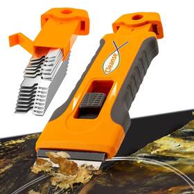 Cl-gb-011-9 Cleanse Razor Blade Scraper Tool With 15pcs Extra Blades Cleaning For