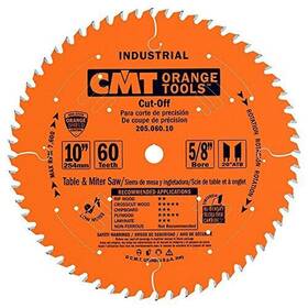 205.060.10 Cmt Industrial Cut-off Atb Saw Blade 10-inch X 60 Teeth 20 Grind