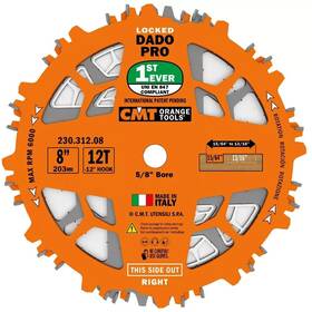 230.312.08 Cmt Locked Dado Pro Set