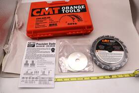 230.520.06 Cmt Inch Orange Tools Precision Dado Saw Blade Nice In Case