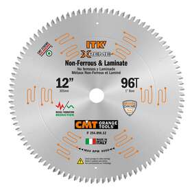 254.096.12 Cmt Itk Industrial Non-ferrous Metal And Melamine Blade 12-inch