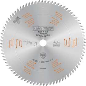 285.680.12 Cmt Orange Chrome Fine Finish Blade 12 Inch X T80 Atb