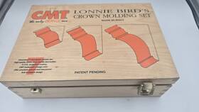 235.006.07 Cmt 800.523.11 7 Pc Crown Molding Set Lonnie Birds Cove Cutter Head