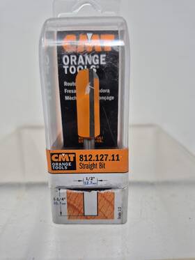 812.127.11 Cmt Straight Bit 1/4-inch Shank 1/2-inch Diameter Carbide-tipped