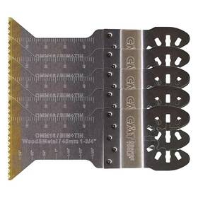 Omm16-x5 Cmt 5 Pcs Plunge And Flush-cut Blade For Wood Metal Extra Long Life