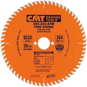 292.210.48m Cmt Orange Tools General Purpose Blade Compatible W Festool 210mm O 48 Teeth 30m