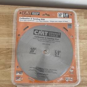 299.112.00 Cmt Orange Tools Calibration And Sanding Disk 10 Inch 5/8 Bore Hq Steel