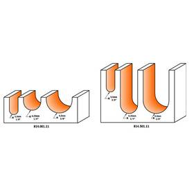 814.501.11 Cmt Orange Tools Tool Round Nose Set