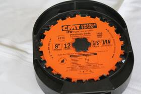Po8012 Cmt Orange Tools 7 Piece Dado Blade Set 5/8 Inch Bore 8 Diam 12 Tooth Style Use